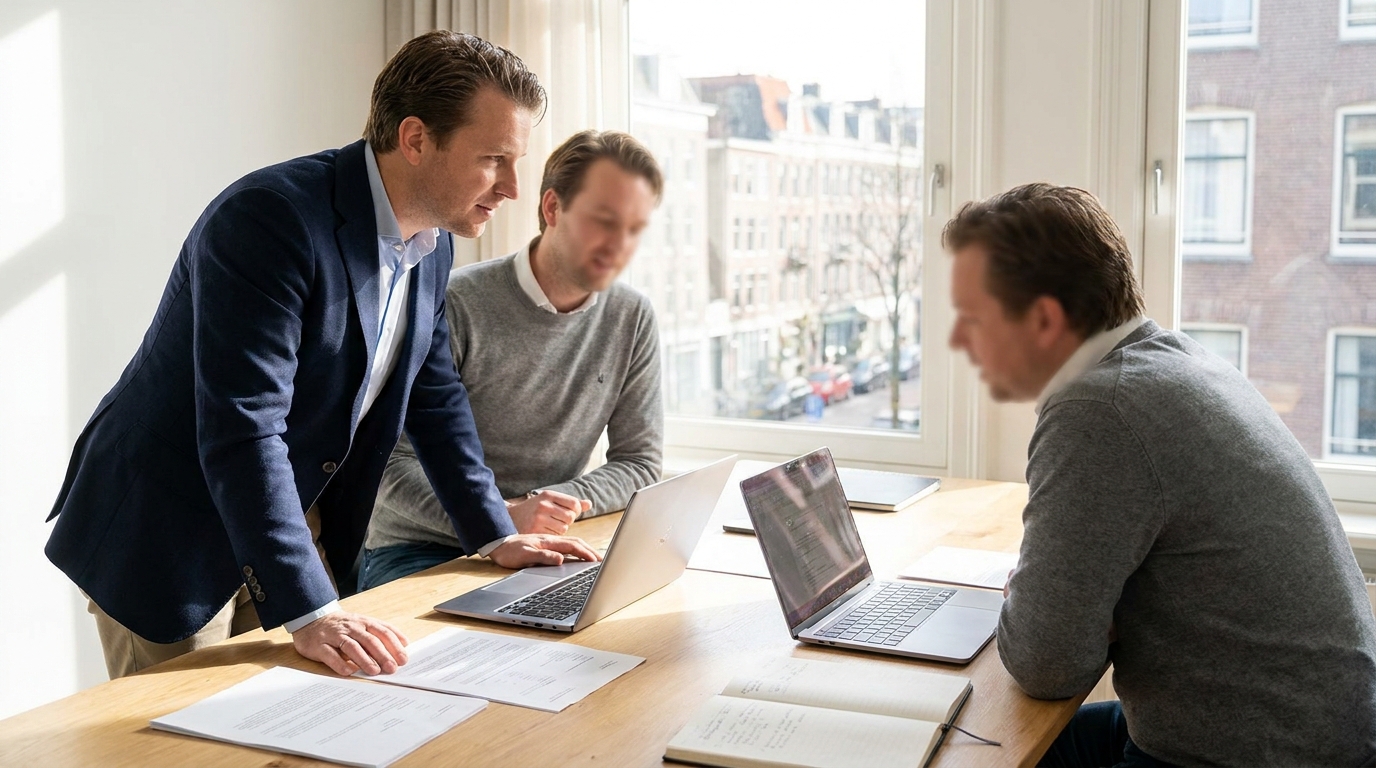 Persoonlijk fiscaal adviesgesprek met klant