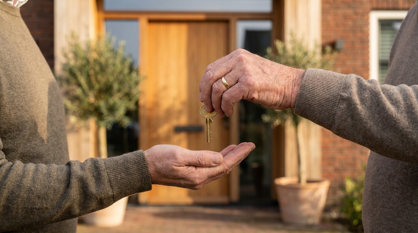 Schenking woning - sleuteloverdracht ouder en kind