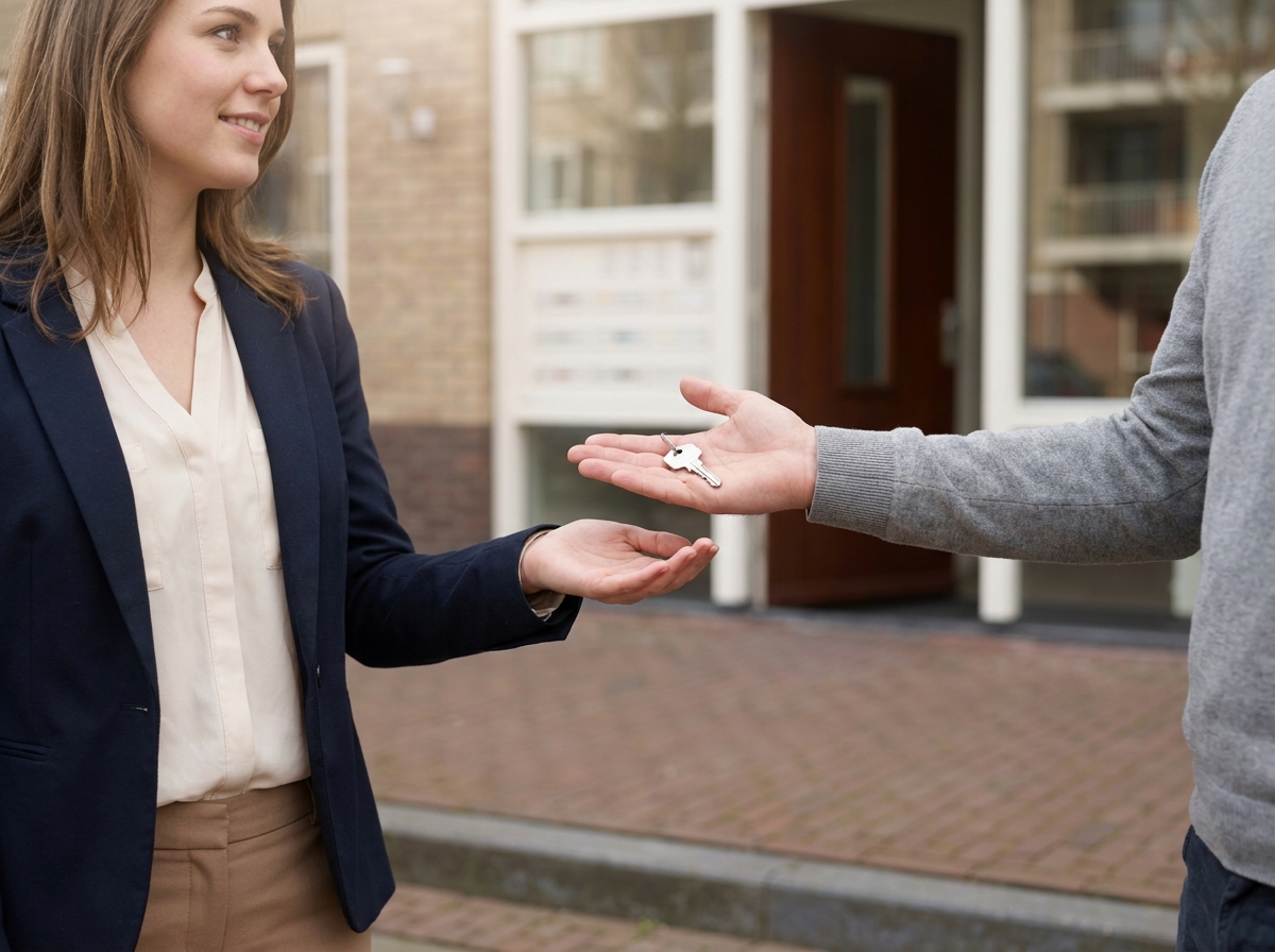 Starter ontvangt huissleutel