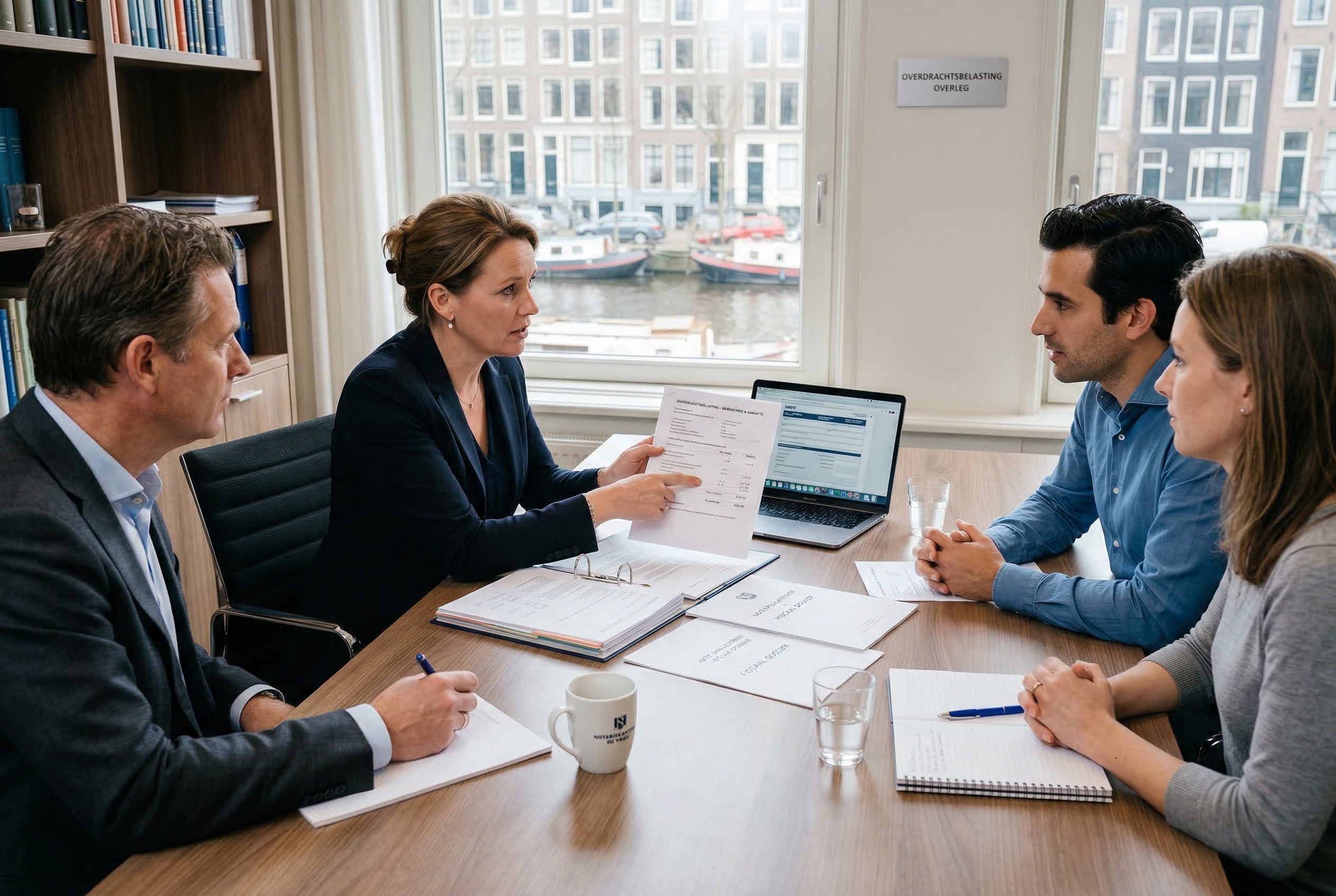 Adviesgesprek overdrachtsbelasting